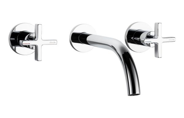 Abode Serenitie Wall Mounted Basin/Bath Mixer - Chrome